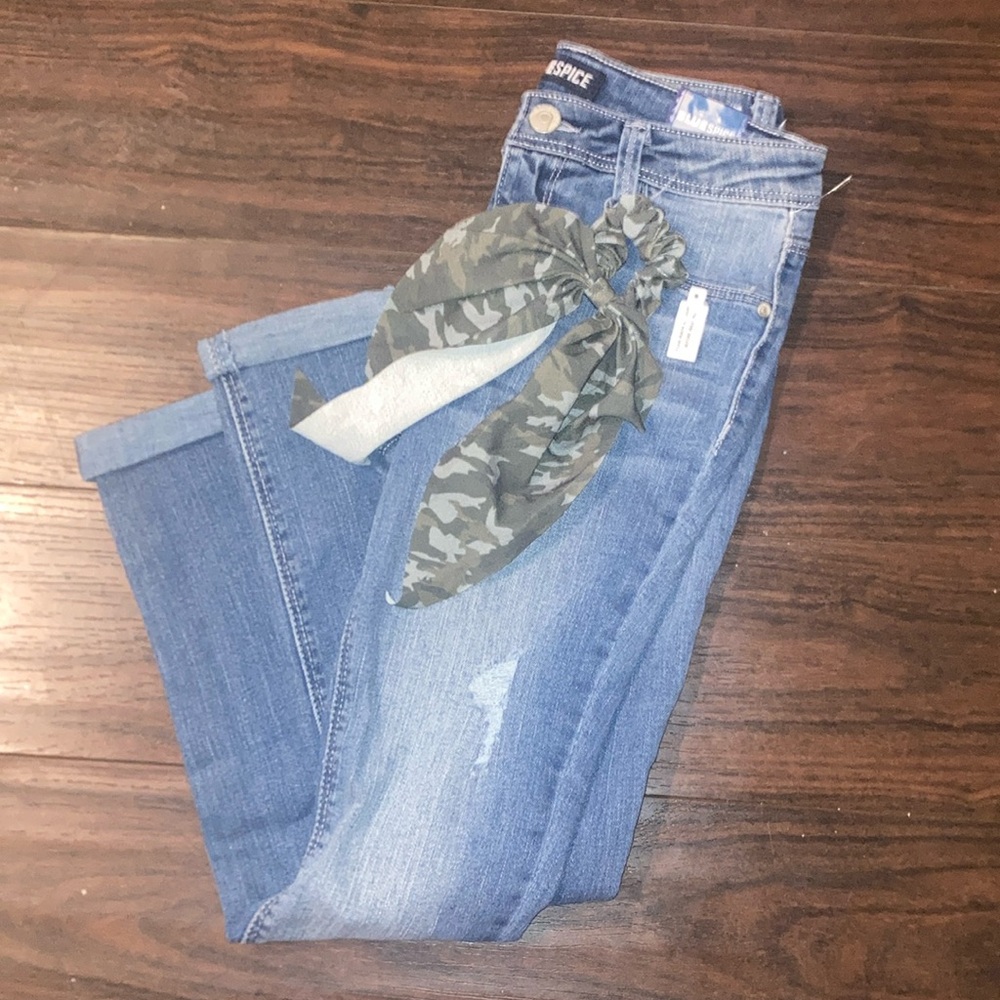 Classic Blue Straight Leg Jeans (Girls)